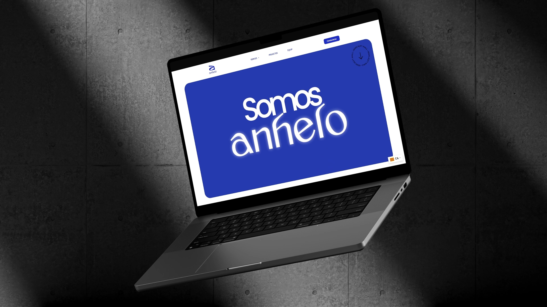 Mockup PC Anhelo - Minitura